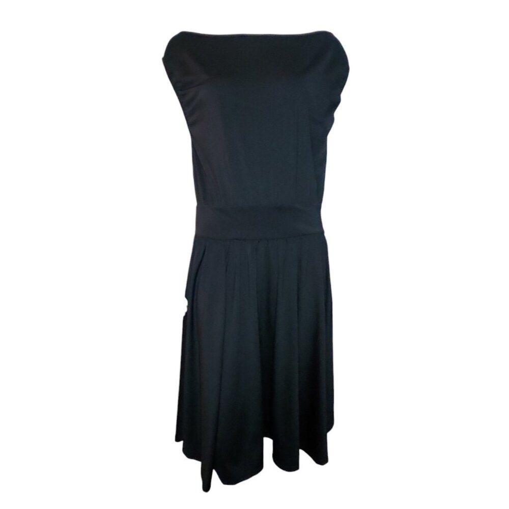 Rebdolls Dress Womens Plus‎ Size 4X Solid All Black Sleeveless Pullover